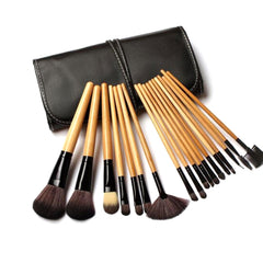 Makeup Brush Set Loose Powder Brush Makeup Tool, 12 PCS / Set Black, 12 PCS / Set  Wood Color, 15 PCS / Set Black, 15 PCS / Set Wood Color, 18 PCS / Set Black, 18 PCS / Set Wood Color