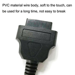 16PIN USB AM To OBD2 Female Conversion Cable Car Computer Diagnostic Cable, 16PIN
