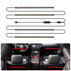 SKS-JZ-10 Symphony Car USB Foot Atmosphere Light, SKS-JZ-10