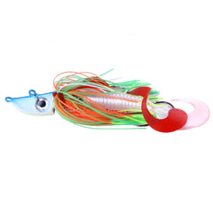 HENGJIA JIG Fish Head Beard Lead Hook, 100G, 120G, 150G