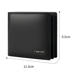 Tigernu T-S8002 Men Multi-Card Wallet Business Coin Purse, T-S8002 Black