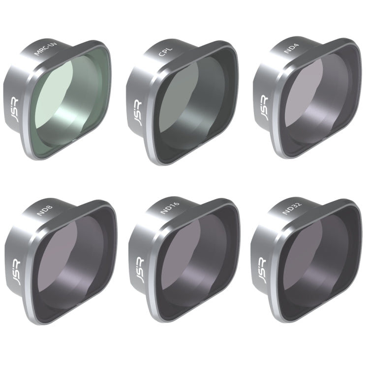 JUNESTAR  Drone Filters For DJI FPV COMBO ,Model:, UV+CPL+ND4/8/16/32, UV+CPL+ND8/16/32/64+STAR+Night