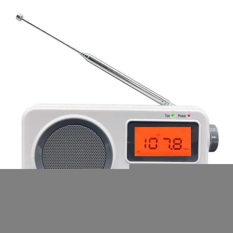 SY-8801 Portable Retro Radio HD LCD Screen Weight Bass Short Wave Radio, SY-8801