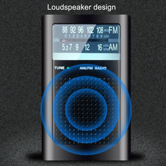 R06 Small FM/AM Pointer Frequency Adjustment Radios With Antenna Pocket Retro Radio, R06