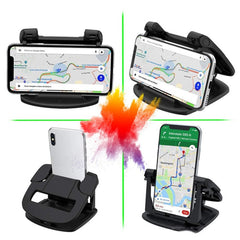 MM002 Car Dashboard Mobile Phone Holder Car Silicone Rotary Navigation Mobile Phone Holder, MM002
