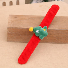 Christmas Children Small Gift Pat Circle Toys Bracelet, Elder, Deer, Tree, Sock
