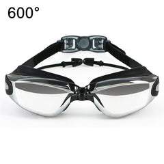 HAIZID HD Anti-fog Waterproof Myopia Swimming Goggles, Myopia 600 Degrees, Myopia 700 Degrees, Myopia 800 Degrees