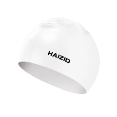 HAIZID Silicone Waterproof Oversized Swimming Cap, Black 50g, White 50g, Blue 50g, Rose Red 50g, Pink 50g, Black 55g, Gray 55g, White 55g, Blue 55g, Rose Red 55g, Pink 55g, Black 60g, Gray 60g, White 60g, Blue 60g, Rose Red 60g