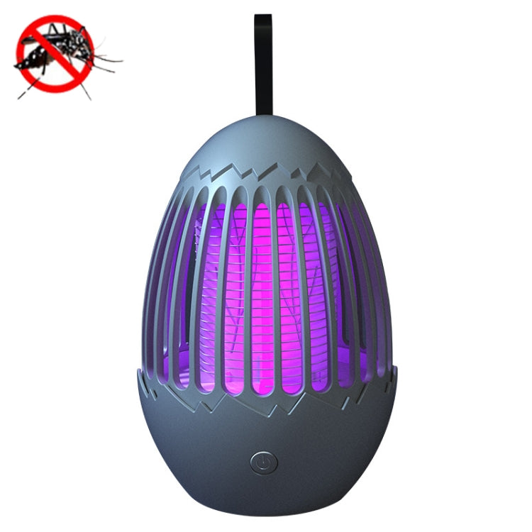 L01 Portable Electric Shock Mosquito Killer Lamp Home Outdoor Photocatalyst Fly Killer, Fly Killer Gray, Fly Killer White