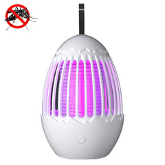 L01 Portable Electric Shock Mosquito Killer Lamp Home Outdoor Photocatalyst Fly Killer, Fly Killer Gray, Fly Killer White