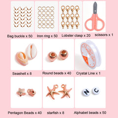24 Grid 6mm Soft Ceramic Bead Flakes DIY Bracelet Necklace Making Materials, 24 Grid