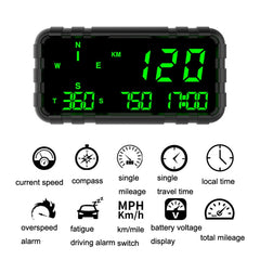 GPS Head-up Display Speed Mileage Compass Car General, C3012 GPSHUD