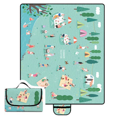 Outdoor Thickened Moisture-proof Waterproof Portable Camping Mat, Y008(1.5x2m), Y009(1.5x2m), Y011(1.5x2m), Y012(1.5x2m), Y017(1.5x2m)