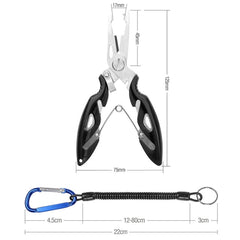 Lure Fishing Pliers Hook Picker Lure Pliers + Anti-lost Rope, Fishing Pliers Hook