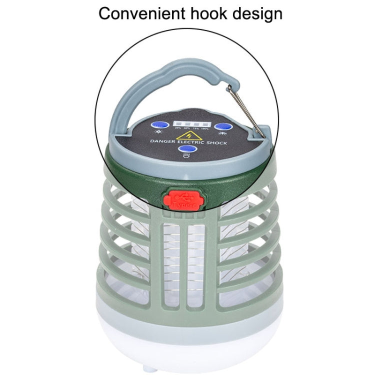 E-SMARTER Outdoor USB Charging Lighting Mosquito Capture, W882 Green, W882 Black, W882 Brown