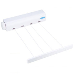 Spring Automatic Retractable Clothesline Drying Rack Towel Rack,Style:, Four Wired, Five Wired