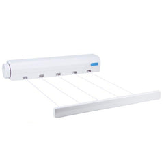 Spring Automatic Retractable Clothesline Drying Rack Towel Rack,Style:, Four Wired, Five Wired