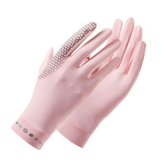 1 Pair XC-14 Riding Driving Sunscreen Anti-UV Fingerless Ice Silk Gloves, Style:, Honeycomb (Purple), Honeycomb (Pink), Honeycomb (Yellow), Honeycomb (Gray), Honeycomb (Black), Honeycomb (Dark Gray), Line (Purple), Line (Dark Gray), Line (Light Gray)  ...