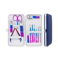 Stainless Steel Bright Beauty Nail Clipper Trimming Set, 7 PCS/Set, 10 PCS/Set, 12 PCS/Set, 15 PCS/Set