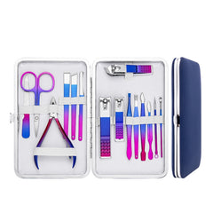 Stainless Steel Bright Beauty Nail Clipper Trimming Set, 7 PCS/Set, 10 PCS/Set, 12 PCS/Set, 15 PCS/Set