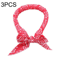 3 PCS Summer Cooling Bandana Neck Wraps Scarf For Women Men Kids Pet, Black Leaves, Blue Leaves, Red Leaves, Green Leaves, Yellow Leaves, Yellow Bottom Bear, Blue Bottom Bear, White Bottom Bear, Blue Bottom Cat, Pink Bottom Cat, King of Forest         ...