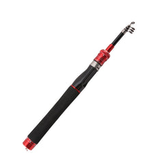 Telescopic Lure Rod Mini Fishing Rod Portable Fishing Tackle, 1.5m, 1.8m, 2.1m, 2.4m