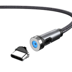 CC56 Dust Plug Rotating Magnetic Wire, Cbale Length: 1m, Style:, 1m Android Head, 1m Type-C / USB-C Head, 1m 8Pin Head, 1m Line+Three Heads, 1m Line, 1m Micro USB, 1m Type-C / USB-C, 1m + 8Pin + Type-C/USB-C + Micro USB