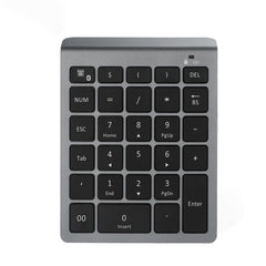 BT302 28 Keys Laptop Mini Wireless Keyboard, Spec:, Bluetooth (Black), Bluetooth (Gray)