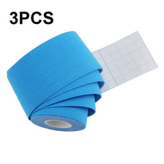 3pcs Muscle Tape Physiotherapy Sports Tape Basketball Knee Bandage, Size:, 3.8cm x 5m