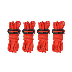 CLS Outdoor Camp Reflective Wind-Proof Camping Support Rod, 4 PCS / Set White Non-reflective, 4 PCS / Set Yellow, 4 PCS / Set Red, 4 PCS / Set Black, 4 PCS / Set Army Green