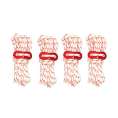 CLS Outdoor Camp Reflective Wind-Proof Camping Support Rod, 4 PCS / Set White Non-reflective, 4 PCS / Set Yellow, 4 PCS / Set Red, 4 PCS / Set Black, 4 PCS / Set Army Green