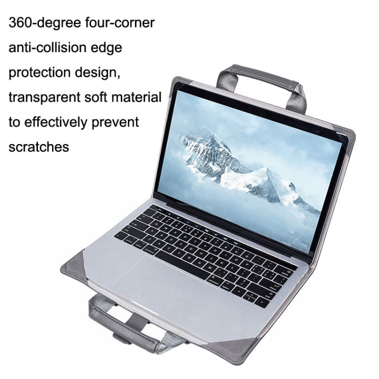 Laptop Bag Protective Case Tote Bag For MacBook Pro 15.4 inch, Black, Dark Gray, Pink, Dark Green, Black + Power Bag, Dark Gray + Power Bag, Pink + Power Bag, Khaki + Power Bag, Ink Green + Power Bag