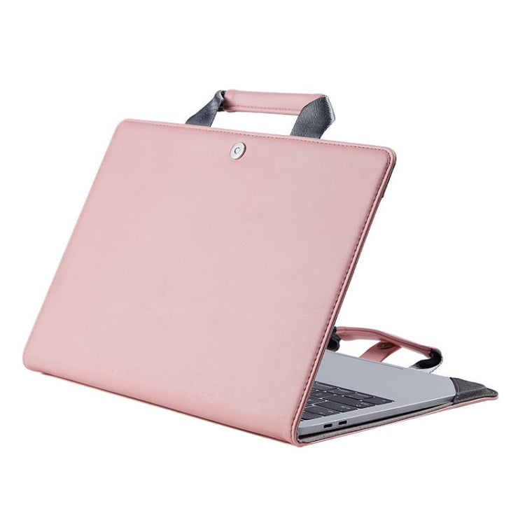Laptop Bag Protective Case Tote Bag For MacBook Pro 15.4 inch, Black, Dark Gray, Pink, Dark Green, Black + Power Bag, Dark Gray + Power Bag, Pink + Power Bag, Khaki + Power Bag, Ink Green + Power Bag