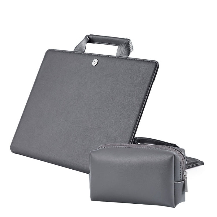 Laptop Bag Protective Case Tote Bag For MacBook Pro 15.4 inch, Black, Dark Gray, Pink, Dark Green, Black + Power Bag, Dark Gray + Power Bag, Pink + Power Bag, Khaki + Power Bag, Ink Green + Power Bag
