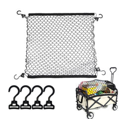 2PCS BL-220321 Outdoor Travel Camper Net Pocket Garden Trolley Fixed Net Bag, 2PCS BL-220321