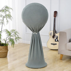 Round Elasticity Fan Dust Cover Household Use Fabric Fan Protective Cover, 110x45cm Blue, 110x45cm Gray, 110x45cm Pink, 110x45cm Green