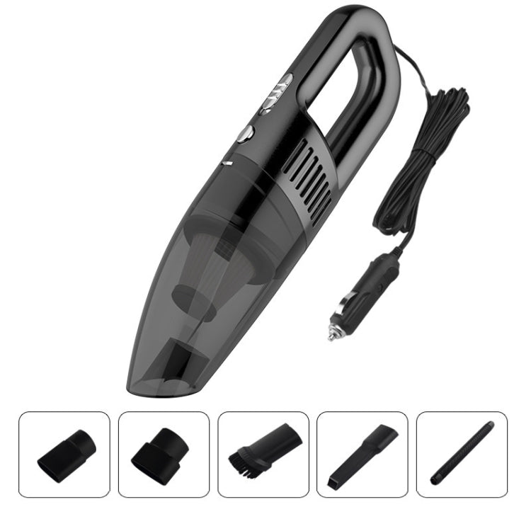 L2554 Car Portable Handheld High-power Small Wired Vacuum Cleaner, Color:, Elegant Black, Rose Gold, Space Gray