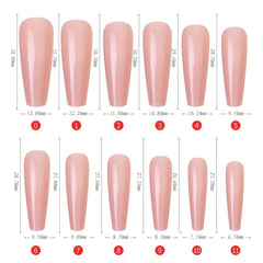 Color Jelly Nail Patch Finished Nail Art, 240 PCS