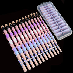 Color Jelly Nail Patch Finished Nail Art, 240 PCS