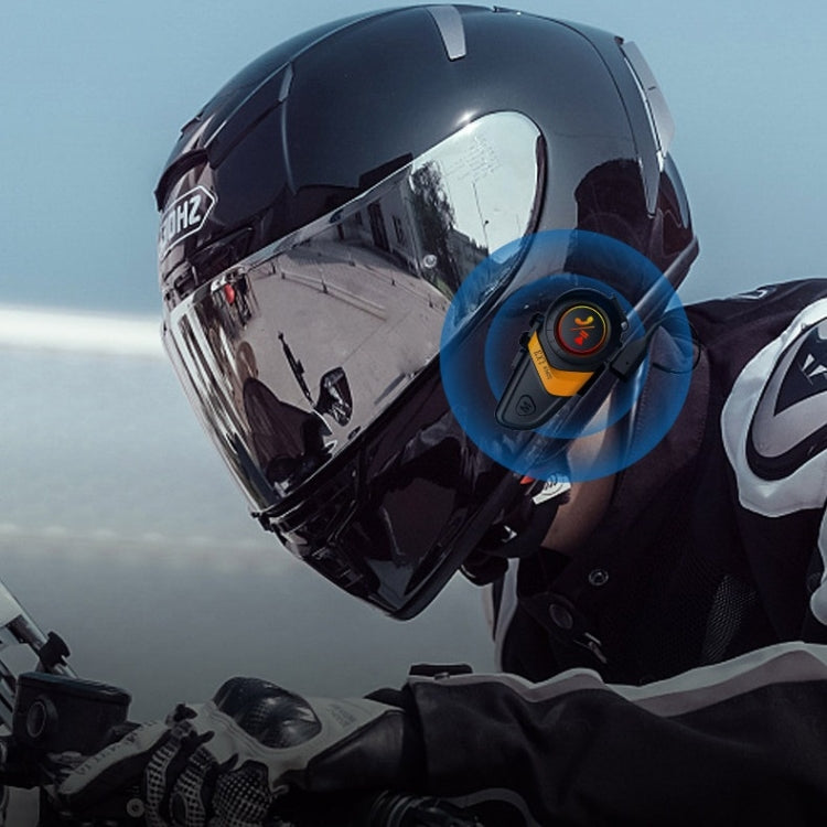 Motorcycle Helmet Call Music Navigation Bluetooth Headset, Red, Yellow, Green