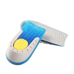 Silicone Honeycomb Shock Absorption TPE Heel Protection Pad Heightening Insole, Height 1.5 cm