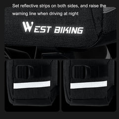 WEST BIKING YP0707301 Mountain Bike Handlebar Bag Multifunctional Large Capacity Head Bag, WEST BIKING YP0707301