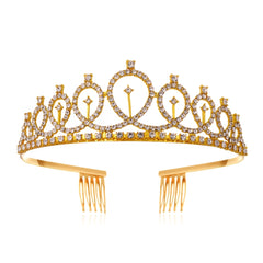 WM-02 Crystal Diamond Birthday Party Wedding Updo Crown, Color: Gold Queen Set1, Silver, Gold, Rose Gold, AB Diamond, Gold Queen, AB Silver Queen, Silver Queen, Rose Gold Queen, Golden Queen, Silver Girl, AB Gold Girl, Gold Girl, Rose Gold Girl        ...
