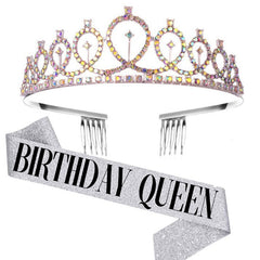 WM-02 Crystal Diamond Birthday Party Wedding Updo Crown, Color: Gold Queen Set1, Silver, Gold Queen, AB Silver Queen, Silver Queen, Rose Gold Queen, Golden Queen, Silver Girl, AB Gold Girl, Gold Girl, Rose Gold Girl, Rose Gold 21, Gold 21              ...