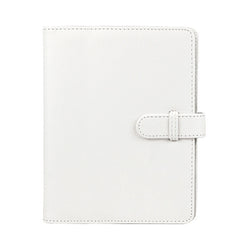 3 Inch PU Leather Retro Photo Album Photo Storage Commemorative Book, White, Pink, Purple, Blue, Black, Brown