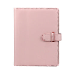 3 Inch PU Leather Retro Photo Album Photo Storage Commemorative Book, White, Pink, Purple, Blue, Black, Brown