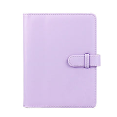 3 Inch PU Leather Retro Photo Album Photo Storage Commemorative Book, White, Pink, Purple, Blue, Black, Brown