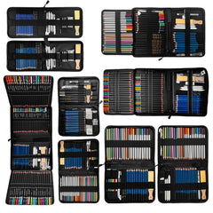 Sketch Color Pencil Set Art Student Drawing Kit, 51pcs/set, 71pcs/set