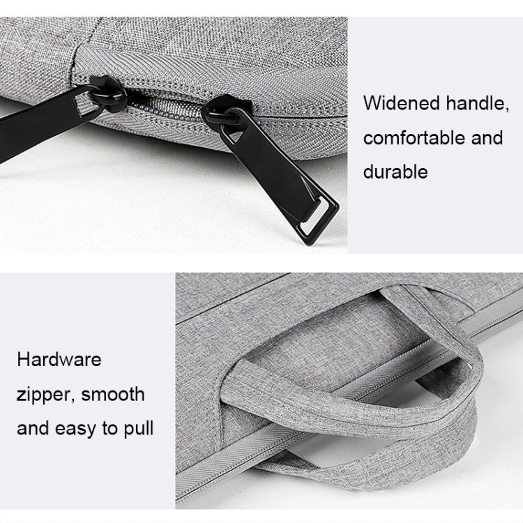 ST01 Large-Capacity Waterproof Shock-Absorbing Laptop Handbag, 13.3 inches, 14.1-15.4 inches