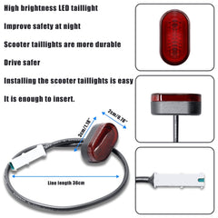 X0259 Electrical Scooter Rear Fender Shock Absorber Bracket Cover For Xiaomi Mijia M365, X0259 Black, X0259 White, X0259 Red